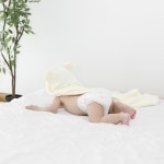 Organic Baby Hooded Towel - Creme (Out of Stock)